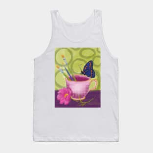 Butterfly Teacup Tank Top